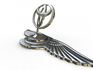 toyota hood ornament 3Dモデル