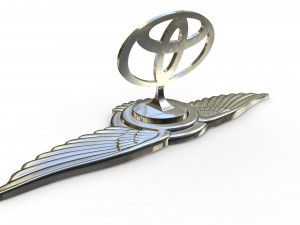 toyota hood ornament 3Dモデル