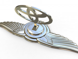 toyota hood ornament 3Dモデル