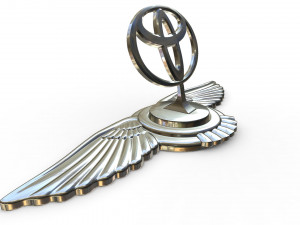 toyota hood ornament 3Dモデル