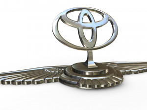 toyota hood ornament 3Dモデル