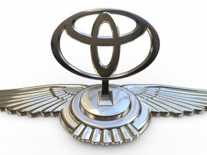 toyota hood ornament 3Dモデル