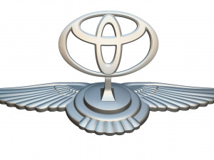 toyota hood ornament 3Dモデル