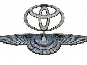 toyota hood ornament 3Dモデル