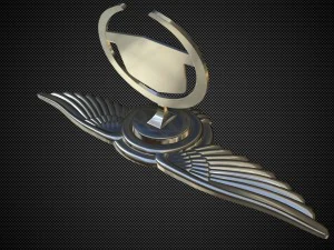 cadillac hood ornament 3D Model