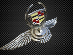 cadillac hood ornament Modelo 3D