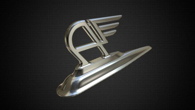 austin hood ornament 3D Model .c4d .max .obj .3ds .fbx .stl .blend