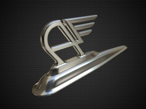 austin hood ornament Modello 3D
