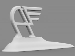 austin hood ornament 3D-Modell