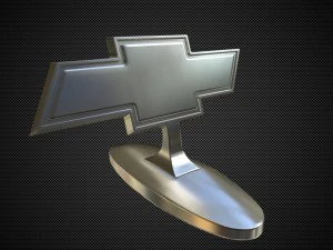chevrolet hood ornament 3D Model