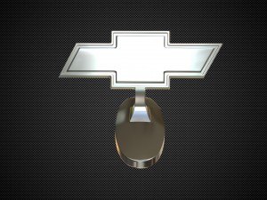 chevrolet hood ornament 3D Model