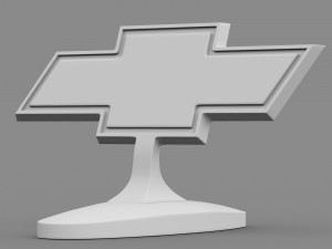 chevrolet hood ornament 3D Model