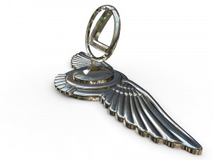 lexus hood ornament 3D Modell