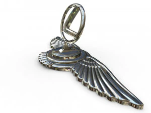 lexus hood ornament 3D Model