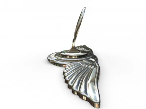 lexus hood ornament 3D Model