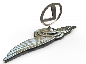 lexus hood ornament 3D Modell