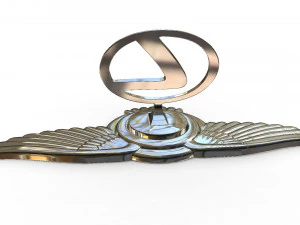 lexus hood ornament 3D Model