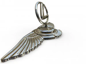 lexus hood ornament 3D Model