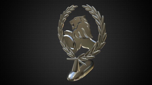 holden hood ornament 3D मॉडल .c4d .max .obj .3ds .fbx .stl .blend 