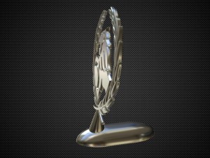 holden hood ornament 3D मॉडल