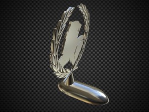 holden hood ornament 3D मॉडल