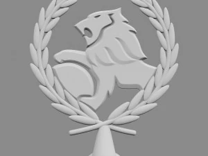 holden hood ornament 3D Model