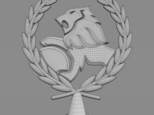 holden hood ornament 3D मॉडल