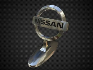 enfeite de capô nissan Modelo 3D