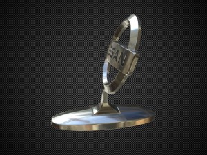nissan hood ornament 3D Model