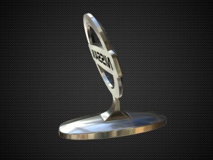 nissan hood ornament 3D Model