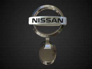 nissan hood ornament 3D Model