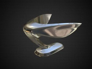 enfeite de capô hyundai equus Modelo 3D