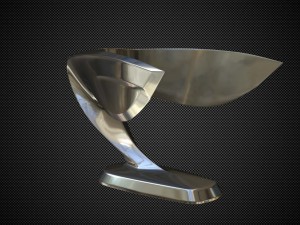 hyundai equus hood ornament 3D Модель