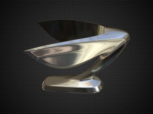 hyundai equus hood ornament 3D Модель