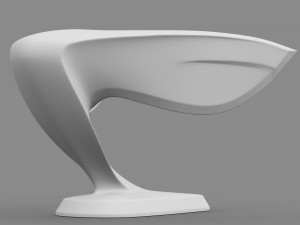 hyundai equus hood ornament 3D Модель