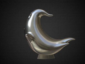 ghostbusters hood ornament 3D Model