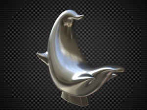 ghostbusters hood ornament 3D Model