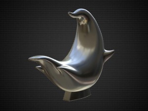 ghostbusters hood ornament 3D Model