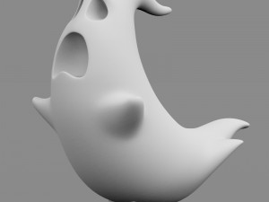 ghostbusters hood ornament 3D Model