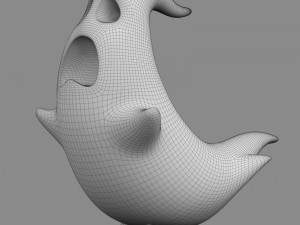 ghostbusters hood ornament 3D Model