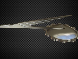duesenberg hood ornament Modello 3D