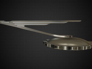 duesenberg hood ornament Model 3D
