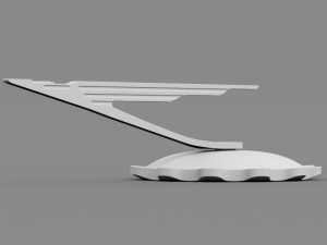 duesenberg hood ornament Model 3D