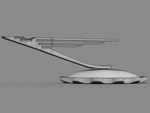 duesenberg hood ornament 3D Model
