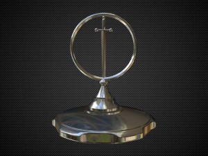 excalibur hood ornament Modèle 3D