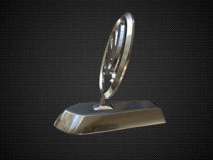 skoda hood ornament Modelo 3D