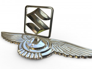 suzuki hood ornament 3D Model