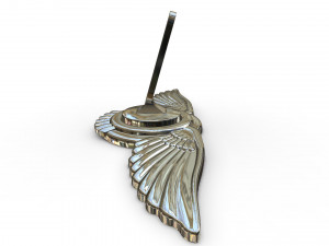 suzuki hood ornament 3D Model