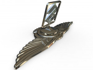 suzuki hood ornament 3D Model