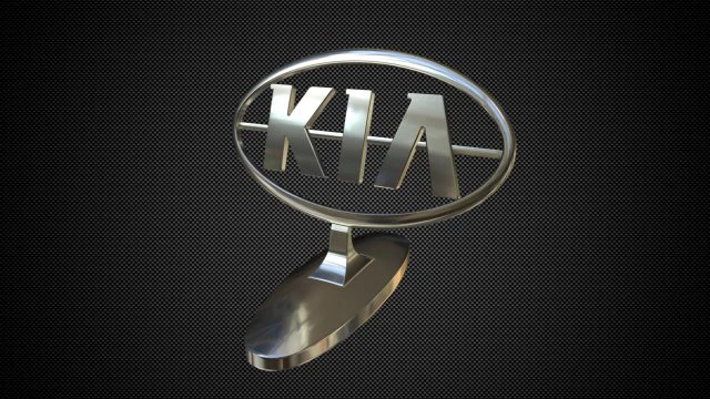 kia hood ornament 3D Model .c4d .max .obj .3ds .fbx .stl .blend 